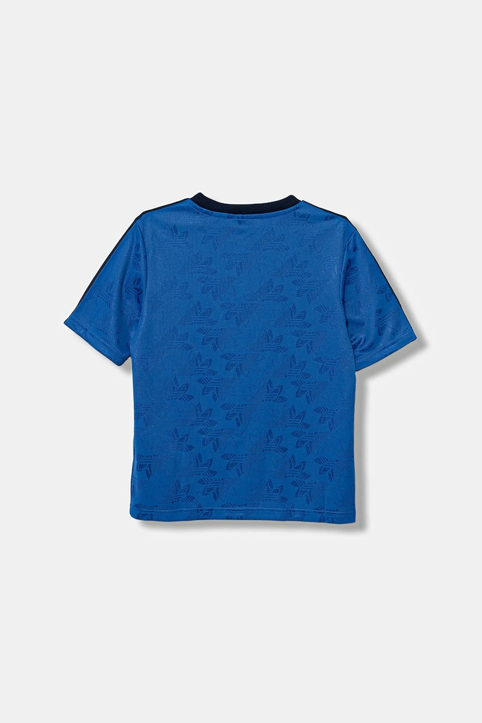 CHLAPEC Dětské tričko adidas Originals JV7681 modrá