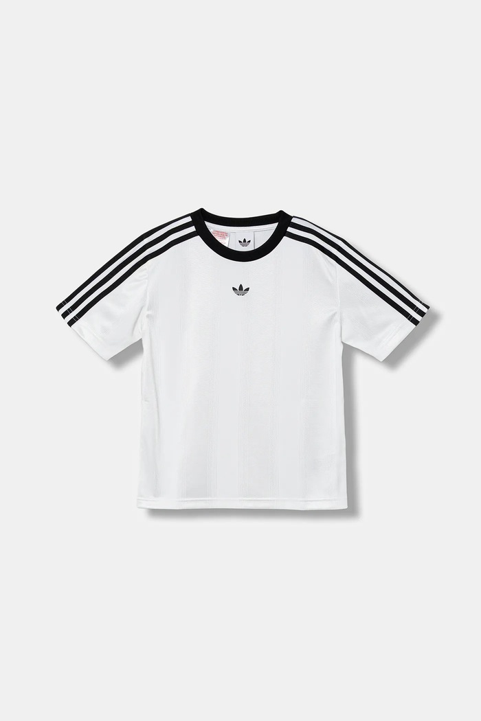 adidas Originals t-shirt dziecięcy JV8655 biały AW25