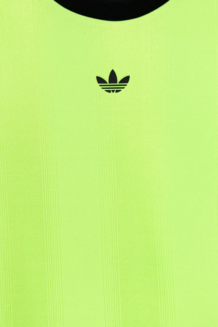 Detské tričko adidas Originals zelená JV8656