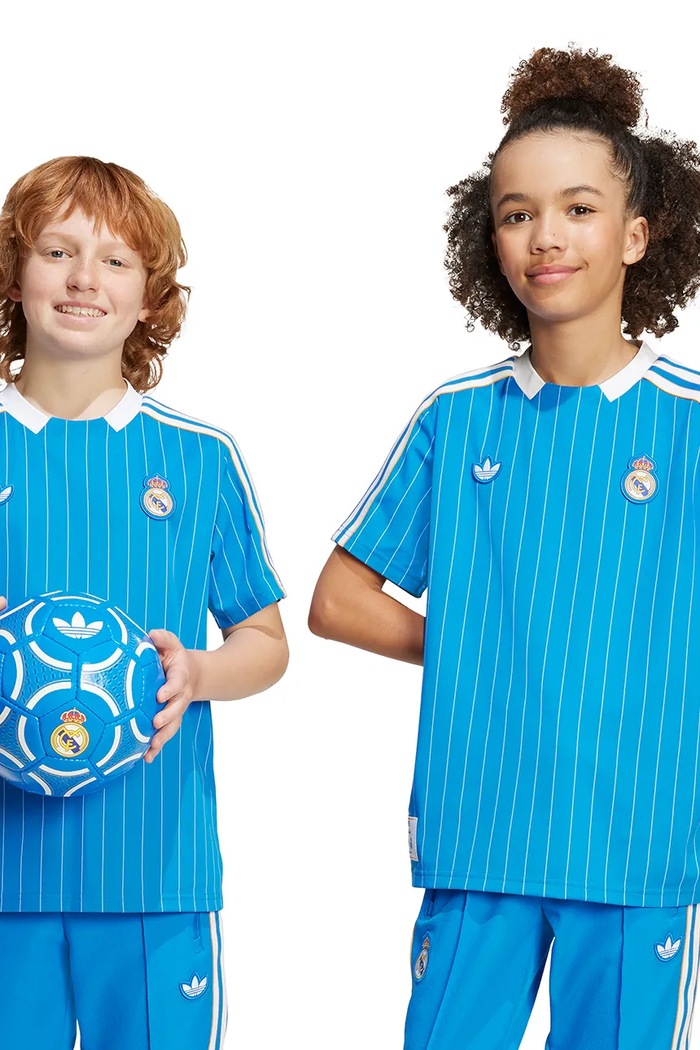 Detské tričko adidas Performance REAL MADRID okrúhly modrá JY1082