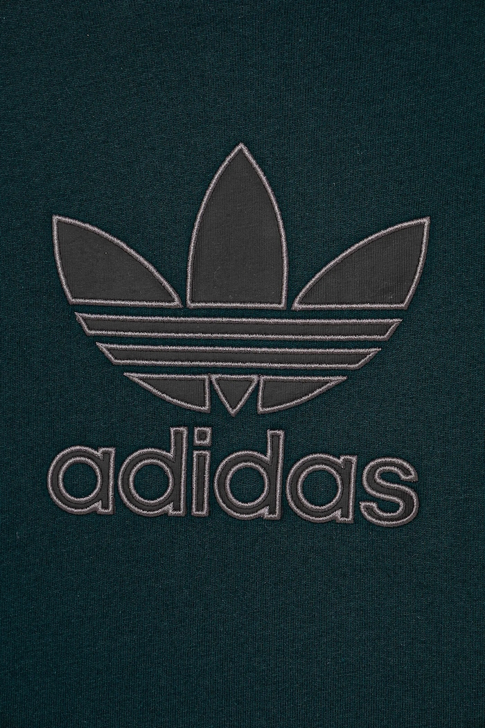 Παιδικό βαμβακερό μπλουζάκι adidas Originals adidas Originals JV8561 πράσινο