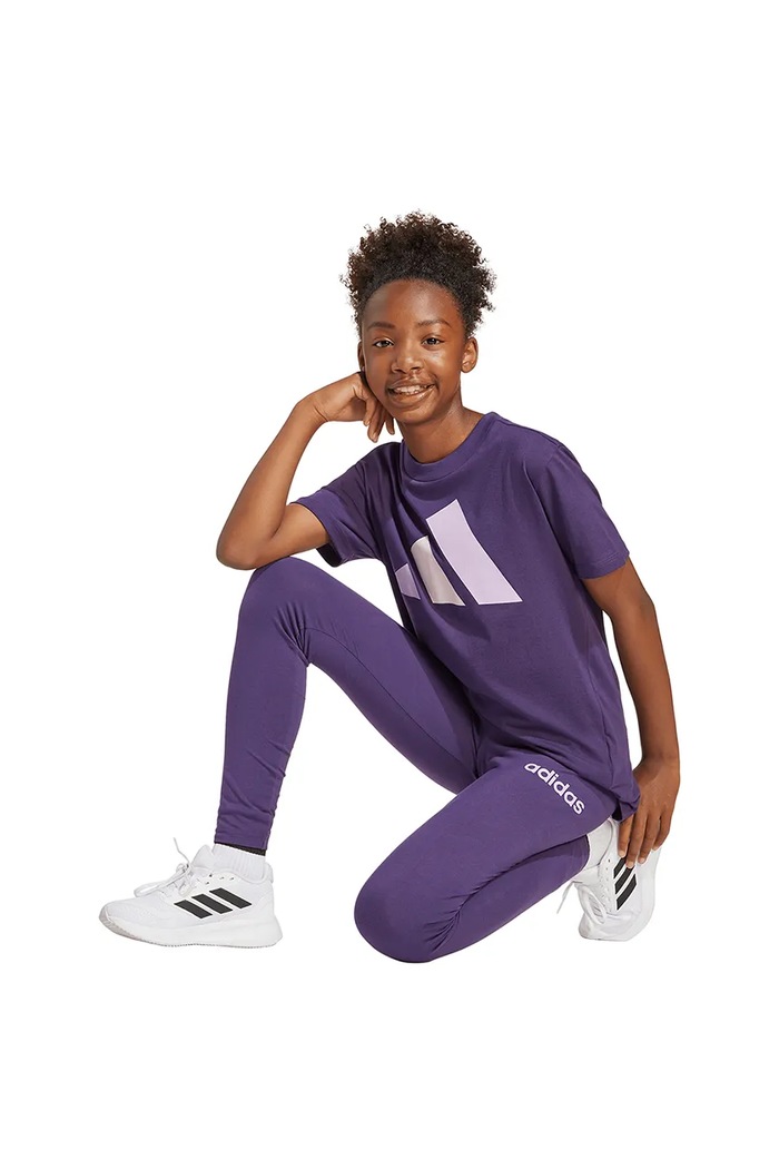 Παιδικό βαμβακερό μπλουζάκι adidas JY0300