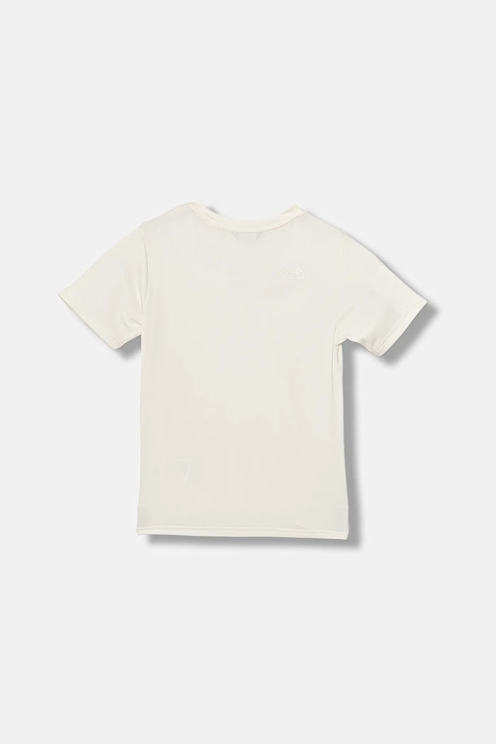 The North Face t-shirt dziecięcy TEEN NEW 24/7 SS TEE NF0A8DF2QLI1 biały AW25