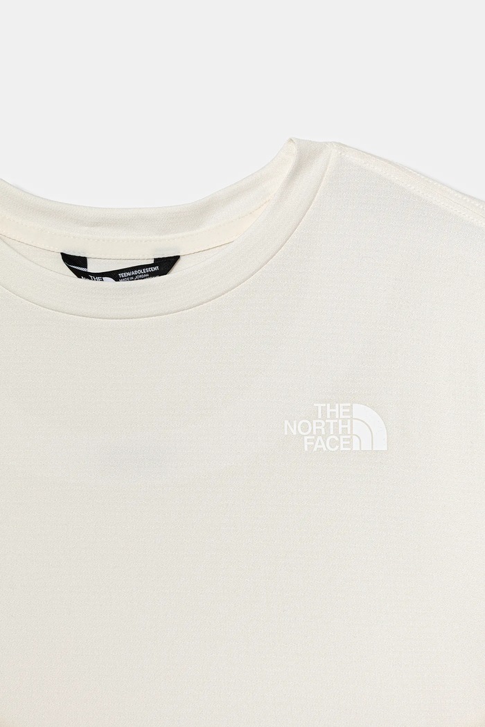 Chłopiec The North Face t-shirt dziecięcy TEEN NEW 24/7 SS TEE NF0A8DF2QLI1 biały