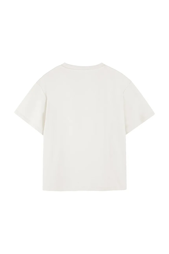 Kenzo Kids t-shirt bawełniany dziecięcy K61494.114.150 biały AW25