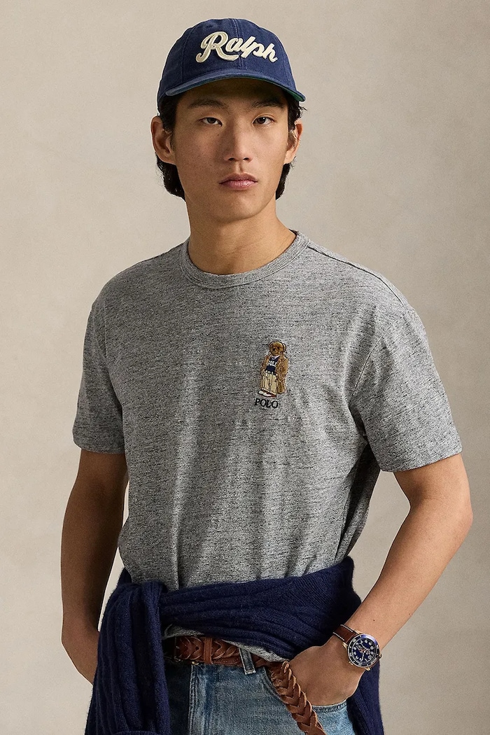 Polo Ralph Lauren t-shirt regular szary 710971771