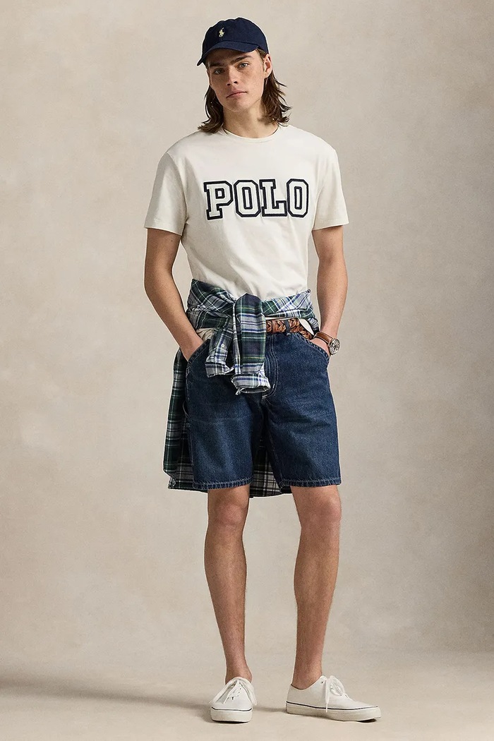 Oblečení Bavlněné tričko Polo Ralph Lauren 710972663 bílá