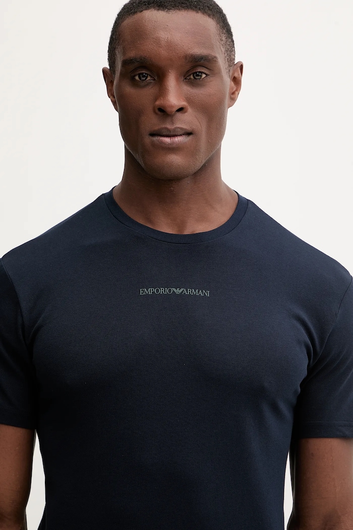Tričko Emporio Armani Underwear tmavomodrá EM000379.AF14989