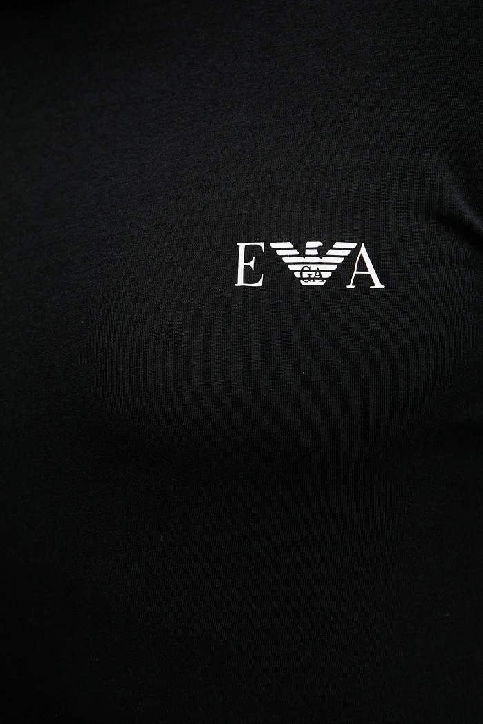 Emporio Armani Underwear t-shirt lounge 2-pack EM001849.AF14131 czarny