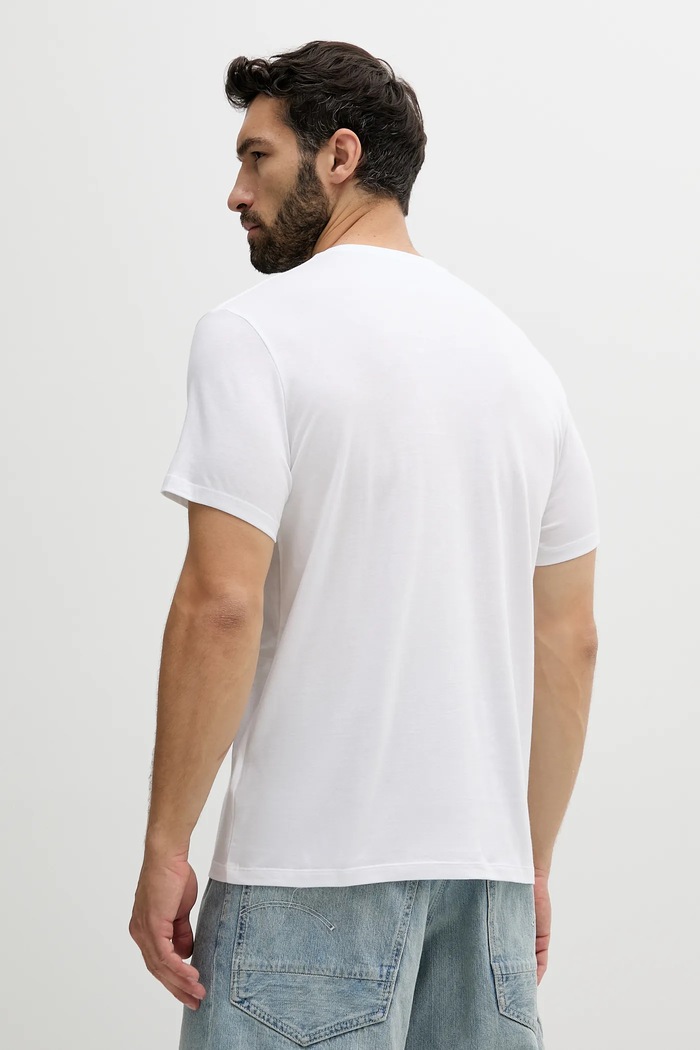 Bavlněné tričko Calvin Klein LV04RC854G bílá AW25