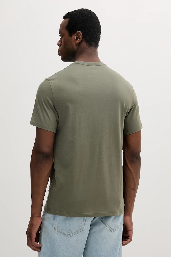 Odzież Calvin Klein t-shirt bawełniany LV04RC854G zielony