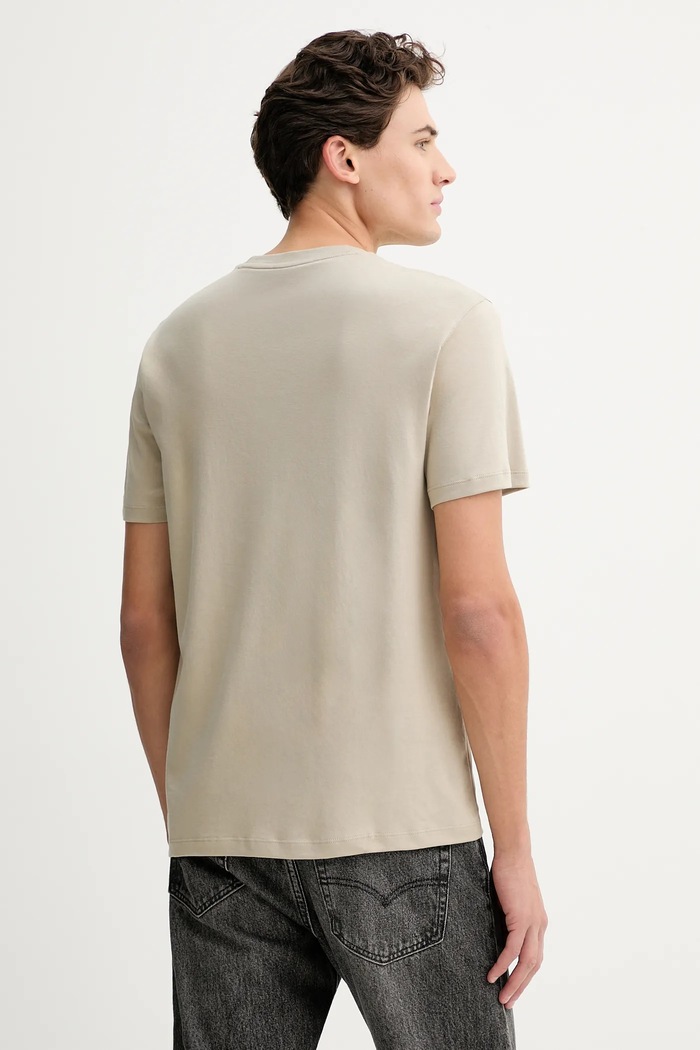 Îmbrăcăminte Calvin Klein tricou din bumbac LV04LB275G bej
