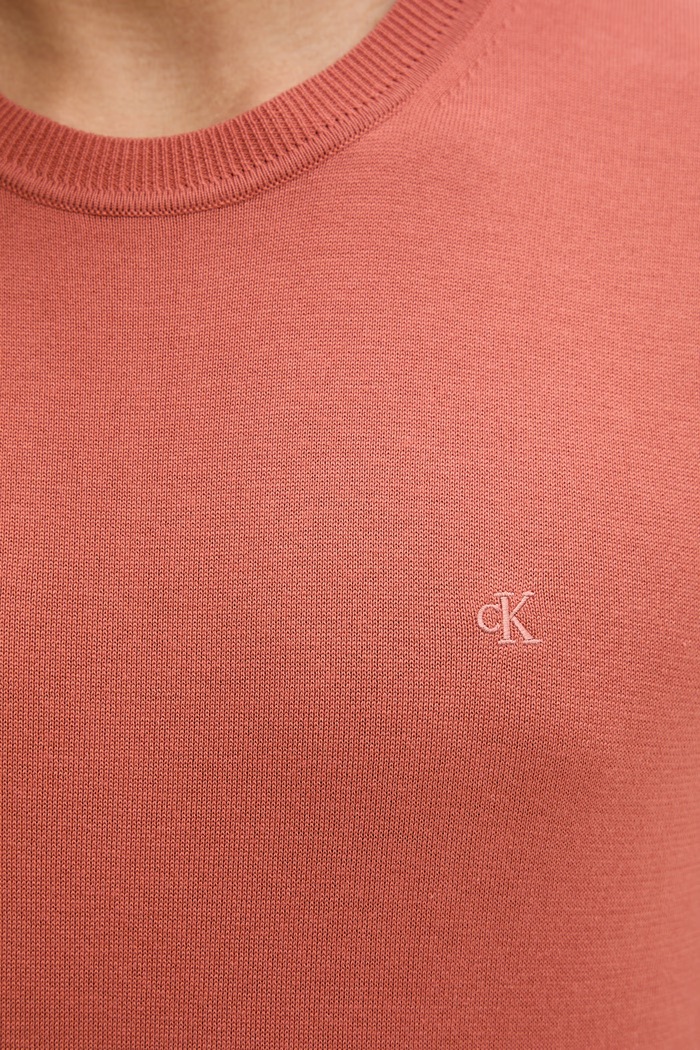 Calvin Klein tričko pánske bavlnené LV04LC333G oranžová