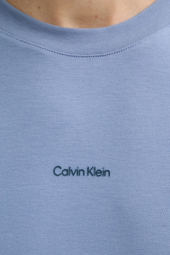Calvin Klein tričko pánske bavlnené s elastanom LV04LC241G fialová
