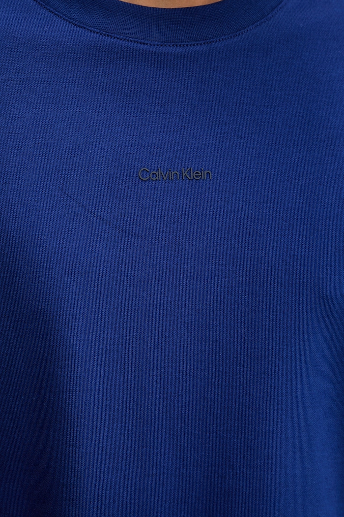 Calvin Klein T-shirt męski bawełniany z elastanem LV04LC241G niebieski