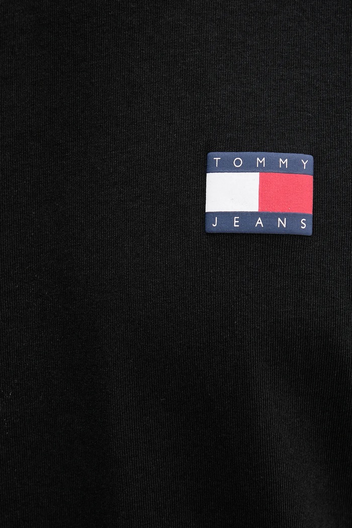 Bavlnené tričko Tommy Jeans DM0DM21785 čierna