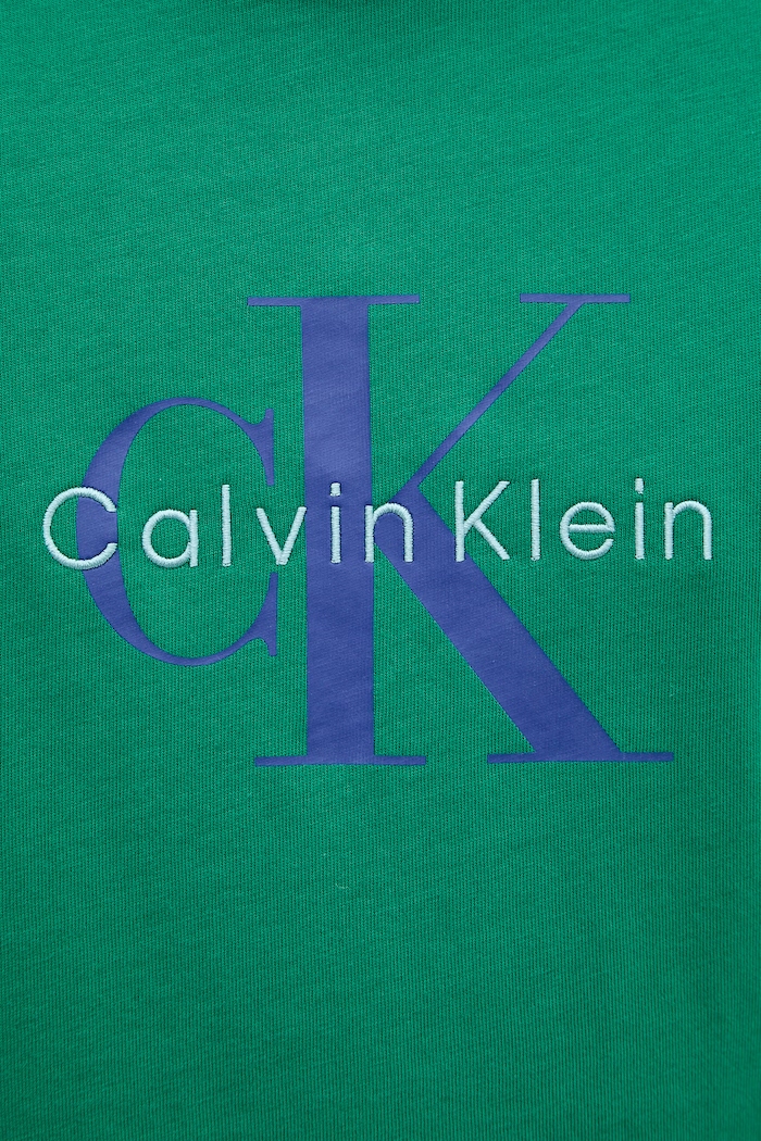 Calvin Klein Jeans tričko pánske bavlnené LV04RB862G zelená