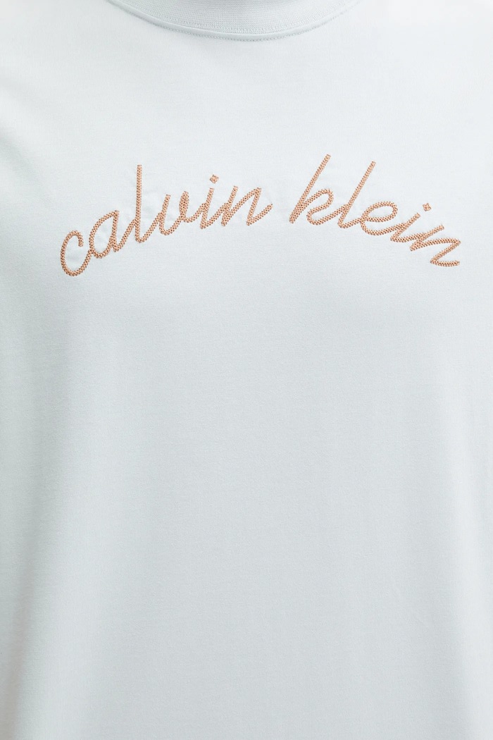Pamučna majica Calvin Klein Jeans siva LV04RC225G