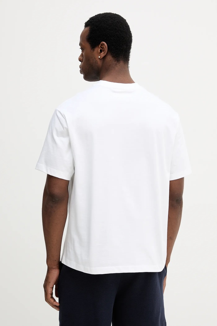 Ruházat Calvin Klein Jeans pamut póló LV04RC836G fehér