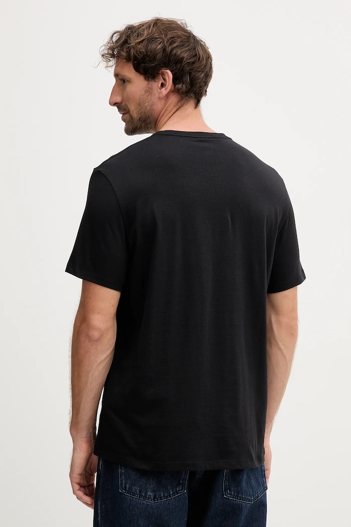 Bavlněné tričko Calvin Klein Jeans LV04RC858G černá AW25