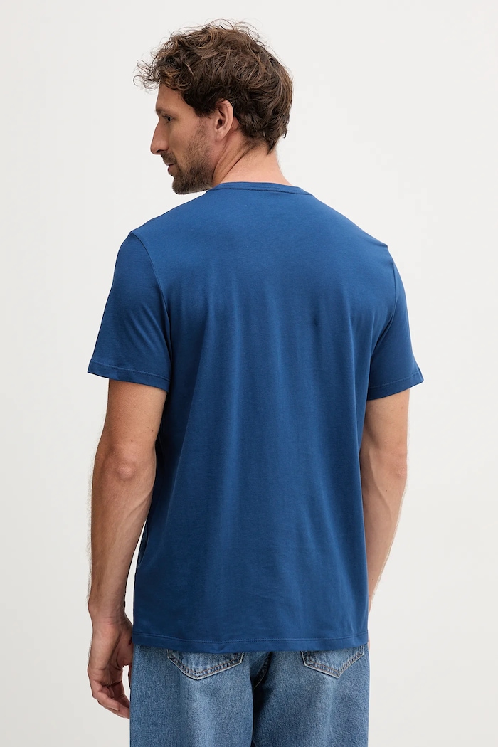 Calvin Klein Jeans pamut póló LV04RC859G kék AW25