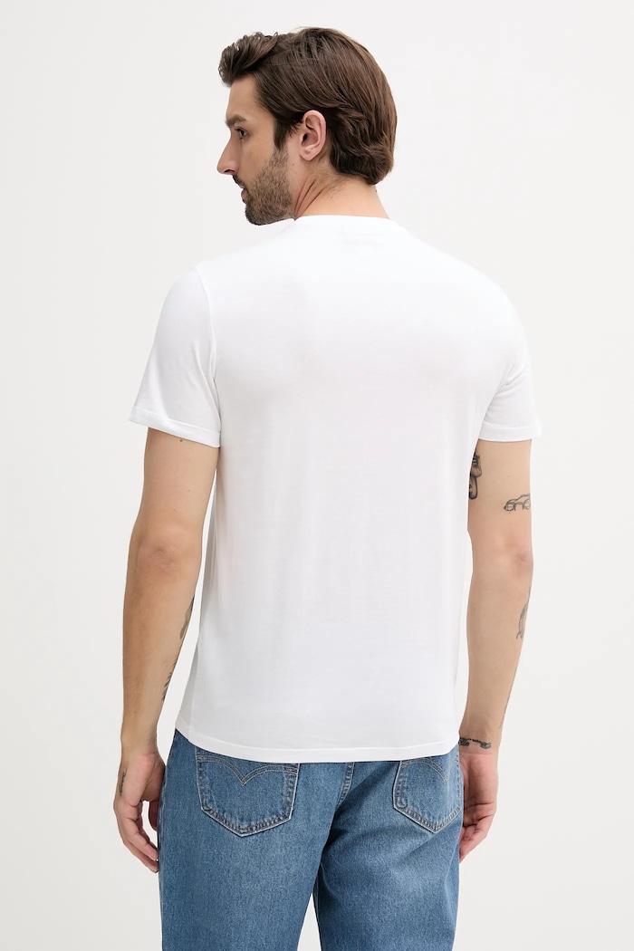 Oblečenie Calvin Klein Jeans tričko pánske bavlnené LV04RC272G biela