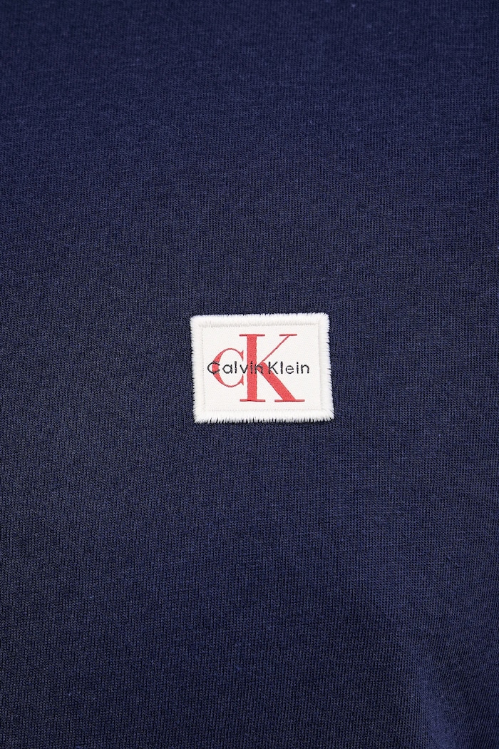 Calvin Klein Jeans t-shirt ανδρικό βαμβακερό LV04RC272G σκούρο μπλε