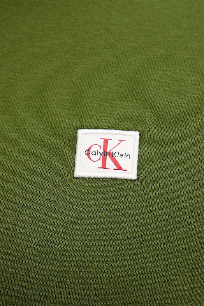Calvin Klein Jeans pánske bavlnené tričko LV04RC272G zelená