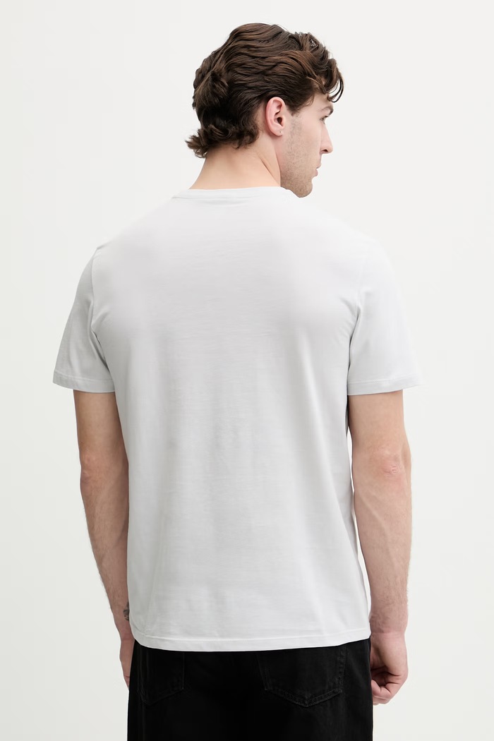 Odzież Calvin Klein Jeans T-shirt męski bawełniany LV04RC272G szary