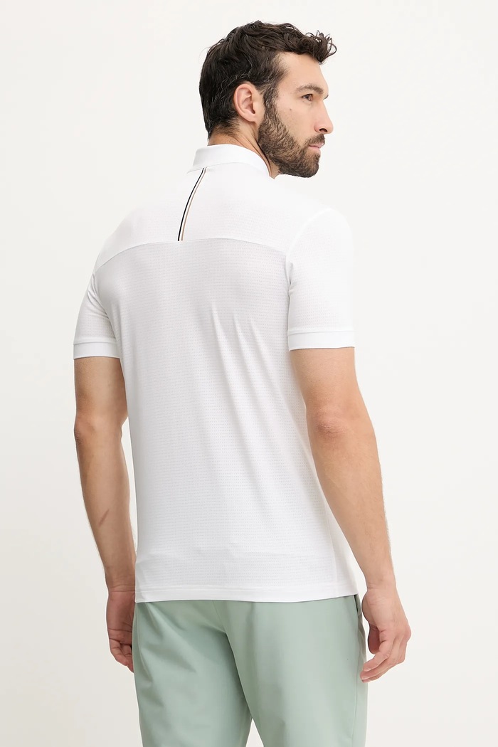 Ρούχα Μπλουζάκι BOSS Green San Jared-C 50543347 λευκό
