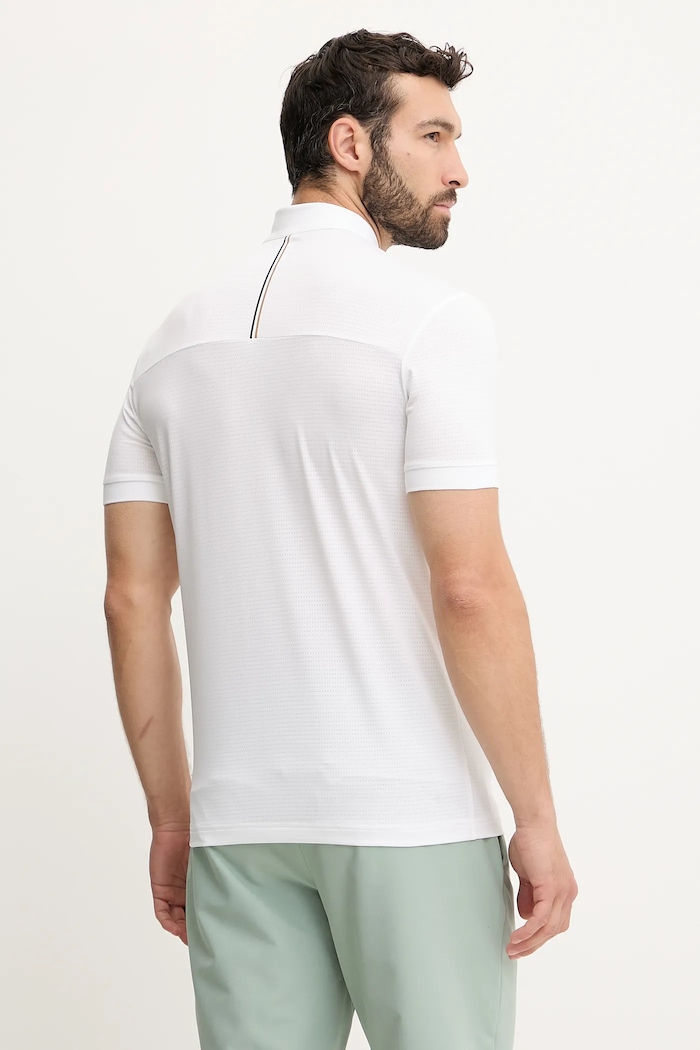 Ρούχα Μπλουζάκι BOSS Green San Jared-C 50543347 λευκό