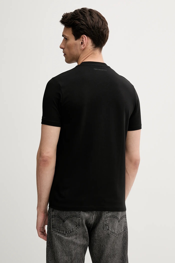 Odjeća Majica kratkih rukava Karl Lagerfeld 553235.755037 crna