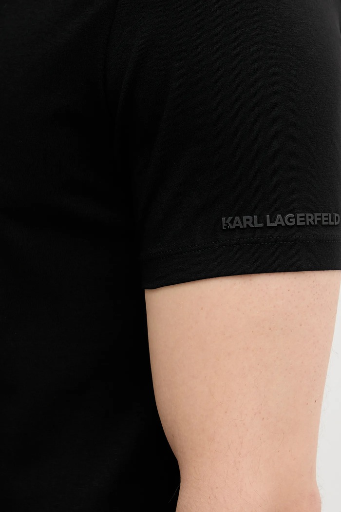 Majica kratkih rukava Karl Lagerfeld 553235.755037 crna