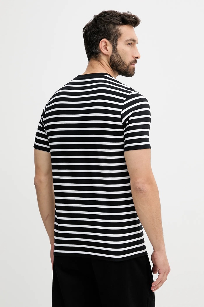 Odzież Karl Lagerfeld t-shirt bawełniany 553225.755030 czarny