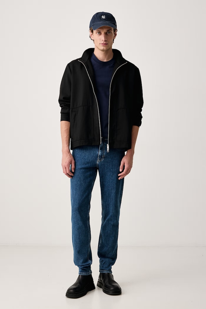Karl Lagerfeld Jeans Tricou pentru bărbați din bumbac A3M17003 bleumarin AW25