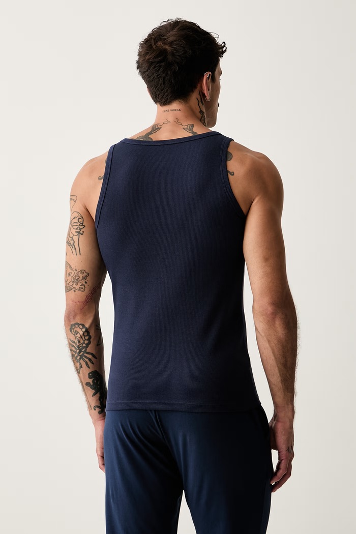 HUGO top męski bawełniany TANK TOP TRIPL. PACK 3-pack 50545681