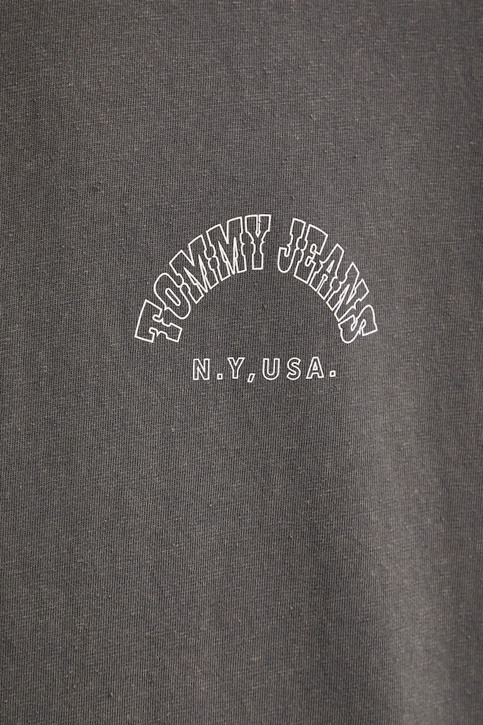 Bavlnené tričko Tommy Jeans DM0DM22059 sivá