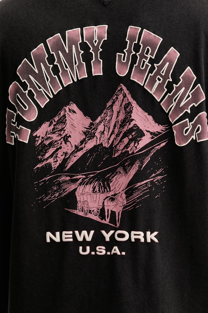 Tommy Jeans tricou din bumbac DM0DM22060 negru
