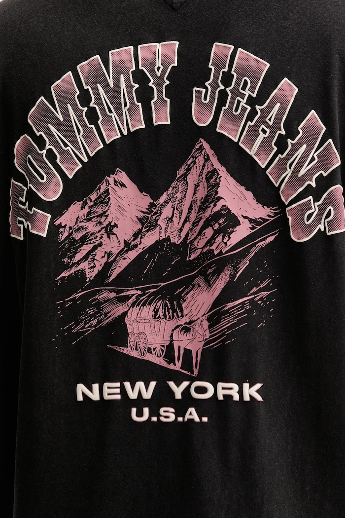 Tommy Jeans tricou din bumbac DM0DM22060 negru