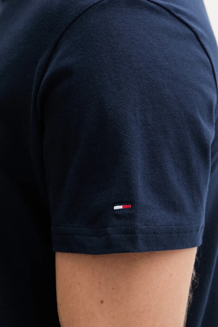 Tommy Jeans tricou din bumbac bleumarin DM0DM22127