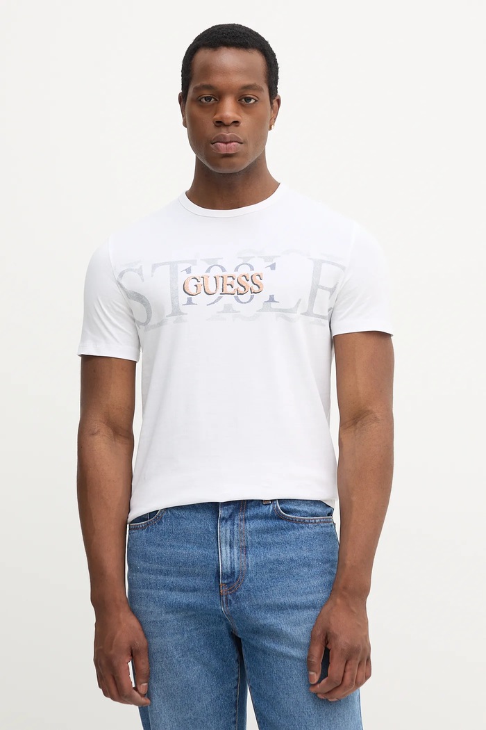 Guess pamut póló pamut fehér M5YI14.I3Z14