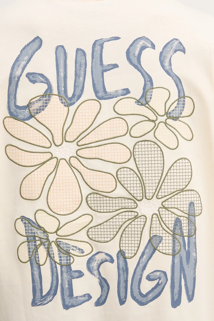 Βαμβακερό μπλουζάκι Guess M5YI20.K8FQ4