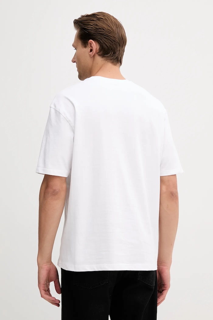 Guess t-shirt bawełniany M5YI27.KCCM1 biały AW25