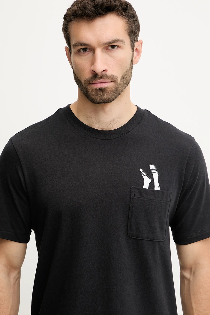 Bavlněné tričko adidas černá JC5283