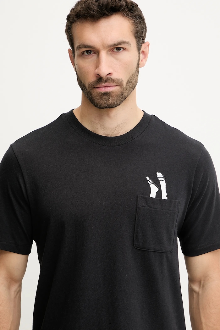 Bavlněné tričko adidas černá JC5283