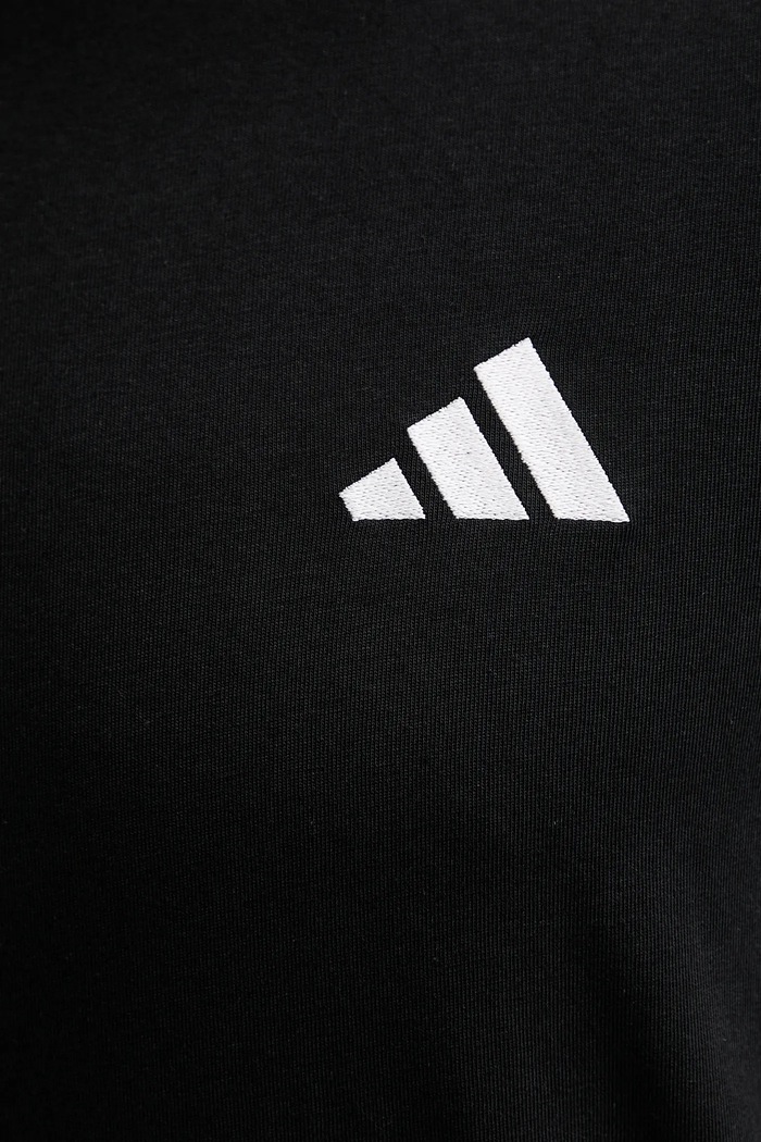 Bavlnené tričko adidas 3-Stripes JV6783 čierna