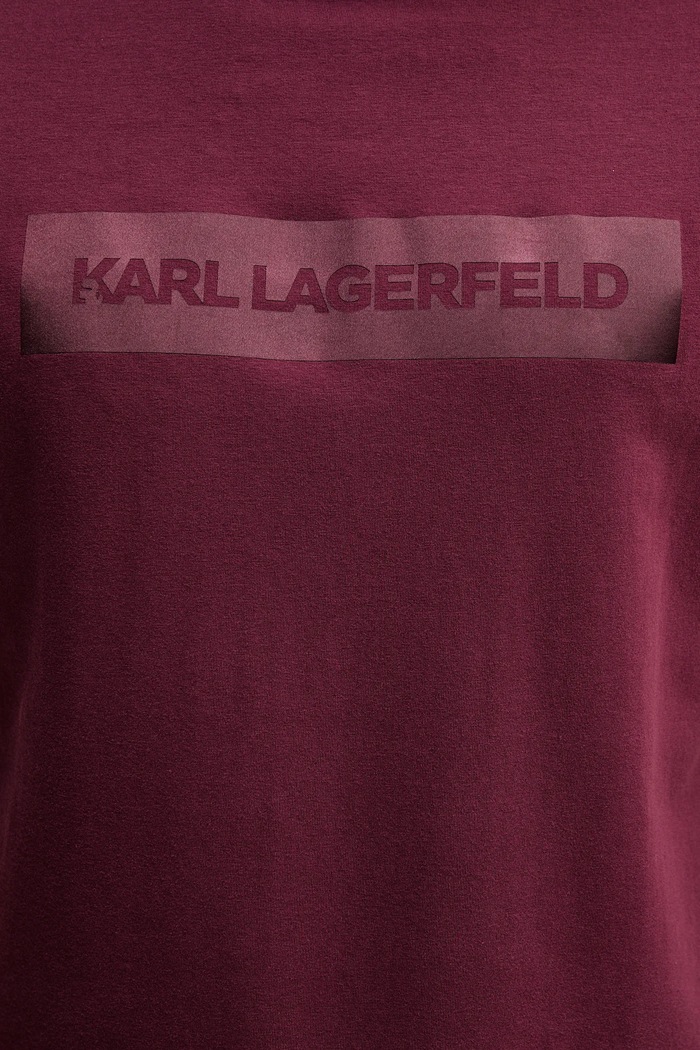 Tričko Karl Lagerfeld 554221.755035 burgundské