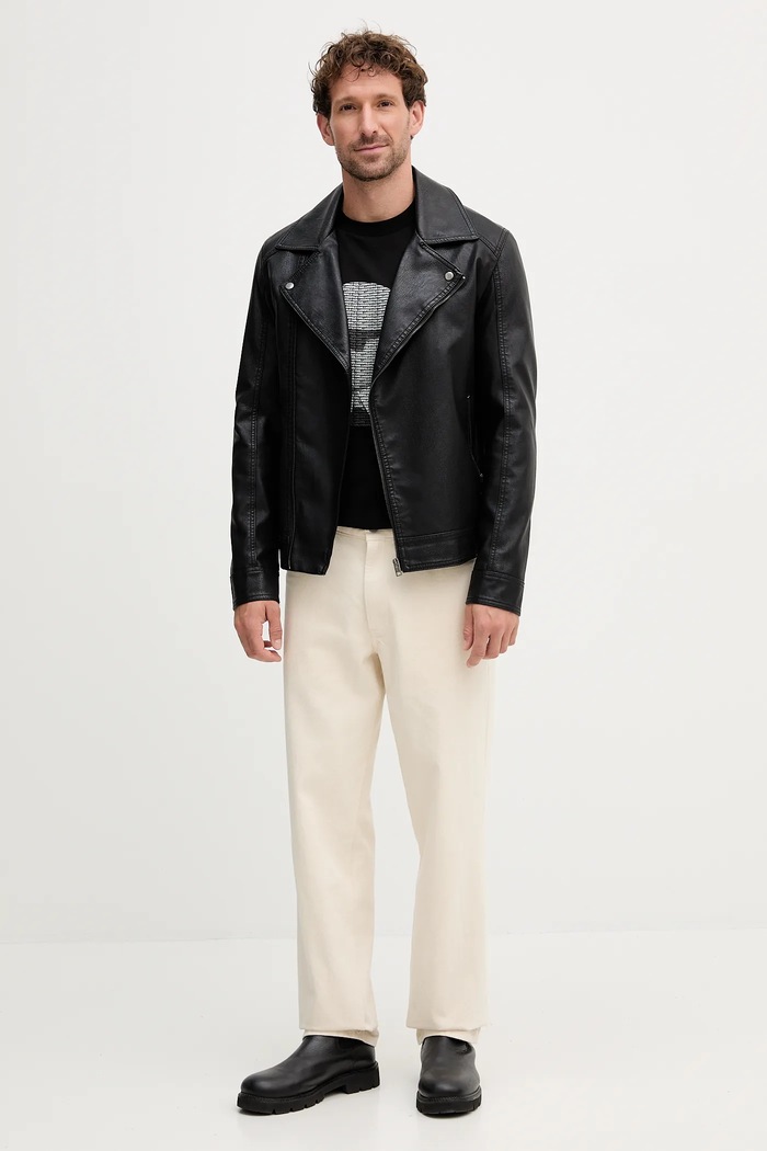 Bavlnené tričko Karl Lagerfeld 554225.755144 čierna AW25