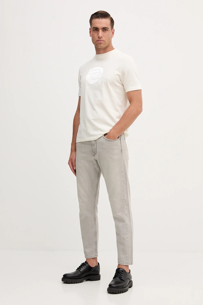 Karl Lagerfeld tricou 554221.755032 bej AW25