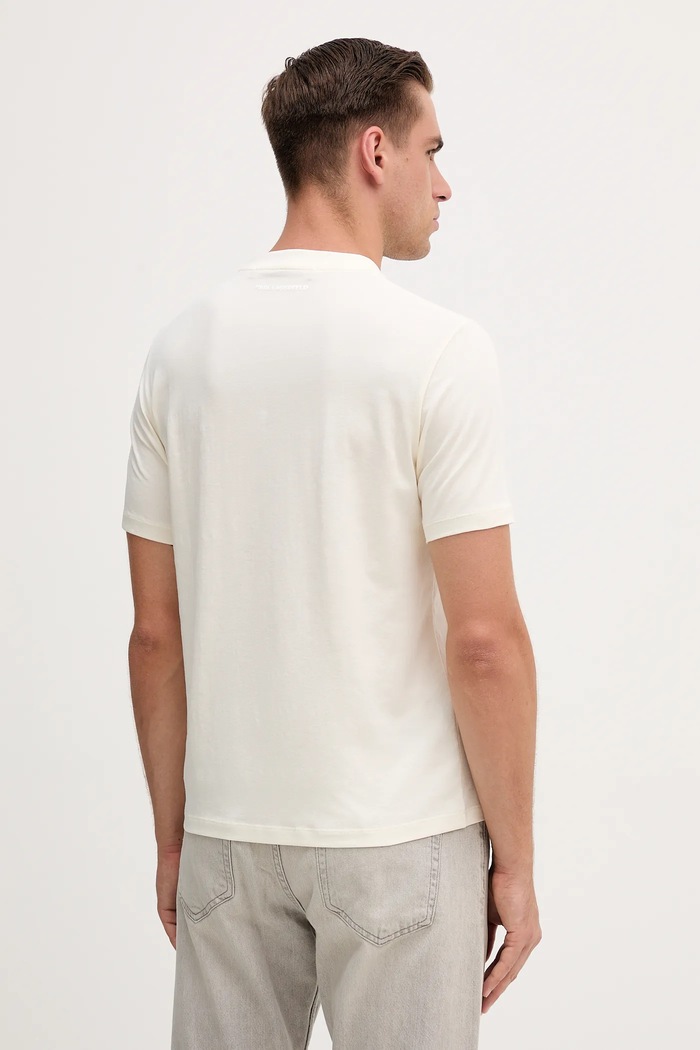 Îmbrăcăminte Karl Lagerfeld tricou 554221.755032 bej